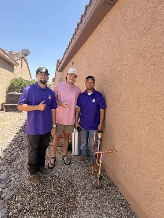 Fast response plumbing repair